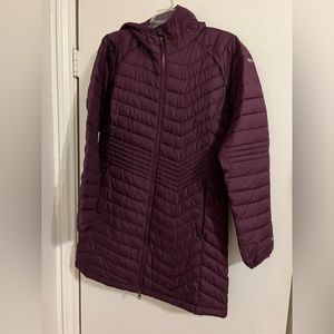 Purple Women’s Columbia insulated jacket